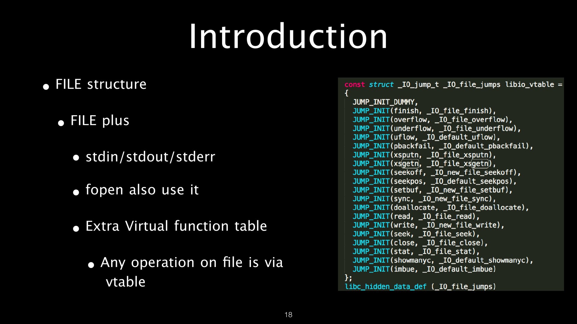 FILE Structures page 18